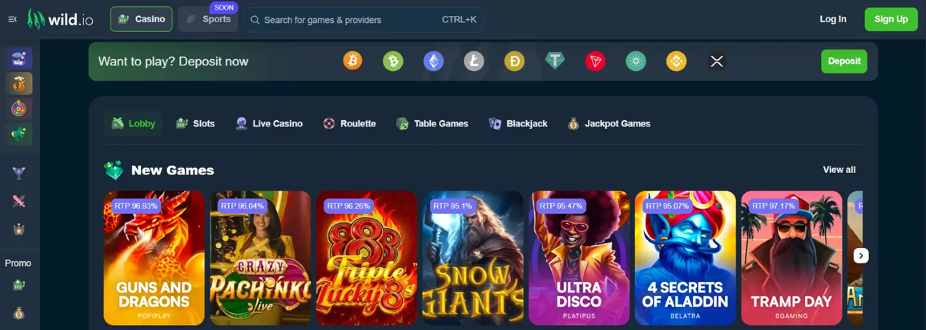 Wild.io casino Wild.io